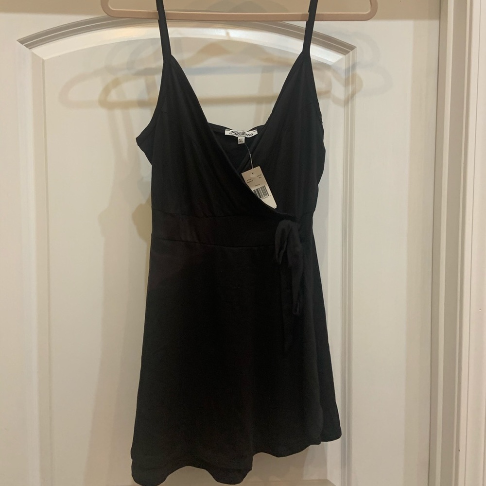 Black Romper NWT Size XL (Dillards)